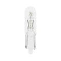 AMPOULE/LAMPE STANDARD 12V  1,2W CULOT W2X4,6d BULB T5 TEMOIN BLANC (TEMOIN) (VENDU A L UNITE)  -FLOSSER-