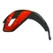 GARDE BOUE AVANT GAUCHE ORIGINE PIAGGIO 125-300 YOURBAN ROUGE 854/A -66700400XR7