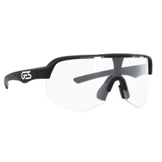 ADULT CYCLING GLASSES - GES ALPHA PHOTOCHROMIC - BLACK FRAME (WITH PHOTOCHROMIC LENSES) - INDICE 0 > 3