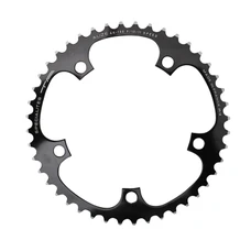 CHAINRING FOR ROAD BIKE- 5 Arms- 44T DIAM 130 -INNER- ALUMINIUM BLACK- 7075 TA ALIZE TYPE SHIMANO 8/9/10 Speed