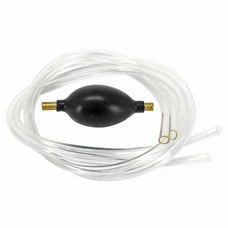 POMPE A MAIN SIPHON POUR CIRCUIT AIR/HUILE (DURITE 8mm LONG 1M DE CHAQUE COTE) (POIRE D'AMORCAGE)