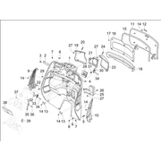 Coffre avant - Contre-tablier