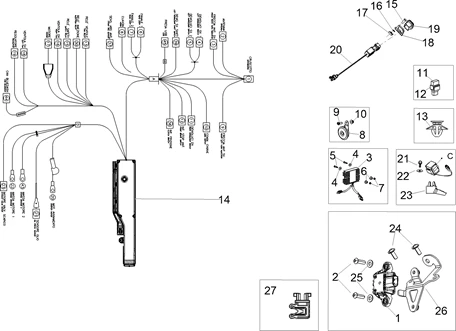 Circuit electrique AV
