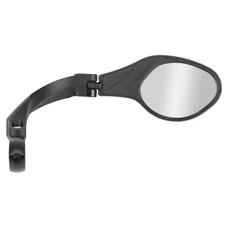 MIRROR FOR BICYCLE-RIGHT- NEWTON OVAL SHAPED- ON HANDLEBAR FOR E/BIKE - 8,5 x 6 cm