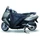 TABLIER COUVRE JAMBE TUCANO POUR PEUGEOT 125 CITYSTAR 2010> (R171-X) (TERMOSCUD) (SYSTEME ANTI-FLOTTEMENT SGAS)