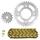 CHAIN AND SPROCKET KIT FOR HONDA 125 MSX 2013>2017, MSX ABS 2017>2020 420 15x34 (REAR SPROCKET Ø 58/90/8.5) (OEM SPECIFICATIONS) -AFAM