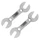 OUTIL CLE A CONE WELDTITE (13/14mm ET 15/17mm) (JEU DE 2 SUR CARTE MARQUE CYCLO)