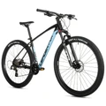 VELO MUSCULAIRE VTT 29 LEADER FOX EVOLUTION 2026 MIXTE NOIR/BLEU MAT 8V CADRE 20 POUCES (TAILLE ADULTE 180 à 188 cm)