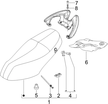 Selle/sieges - Trousse à outils