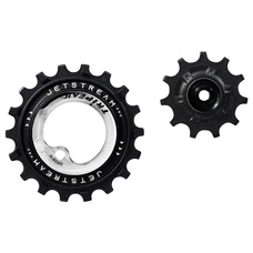 GALET DERAILLEUR TRIPEAK 11-18 DENTS CERAMIC POUR DERAILLEUR 2x12/11V. ARGENT COMPATIBLE SHIMANO GRX RD-RX810/815/820 (JEU DE 2)