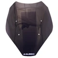 WINDSHIELD FOR MAXISCOOTER KYMCO 550 AK 2017> (SHORT-DARK SMOKED H 500mm x L 390mm) -MALOSSI