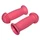 HAND GRIPS FOR URBAN BIKE- IMPORT  FOR KID- PINK MUSHROOM L 100mm Ø 22.2mm (PAIR)