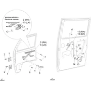 Lève-vitre avant et arrière