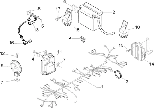 DISPOSITIFS ELECTRIQUES-CLAXON