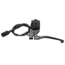 POIGNEE DE FREIN SCOOT ADAPTABLE PEUGEOT 50 KISBEE, SPEEDFIGHT 3, VIVACITY 3 GAUCHE (AVEC COMMODO/COMMUTATEUR) (OEM: 776248) -P2R