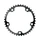PLATEAU ROUTE 5BRA D.130 TA ALIZE 40DTS INTERIEUR NOIR ALU 7075 TYPE SHIMANO 8/9/10V.