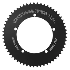 PLATEAU PISTE 5BRA D.144 TA FULL TRACK 60DTS NOIR ALU 7075 POUR CHAINE 3.17mm (1"1/8)