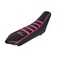 COUVRE/HOUSSE DE SELLE 50 A BOITE KRM PRO RIDE POUR RIEJU 50 MRT 2009> NOIR/ROSE