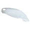 REAR COWL -RIGHT- "PIAGGIO GENUINE PART" 50-125 FLY 2008>2011 WHITE 724  -6219870087 -