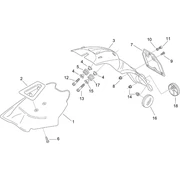 Carrosserie arriére III - Garde-boue
