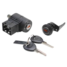 CONTACTEUR A CLE SCOOT ADAPTABLE PEUGEOT 50 BUXY, SPEEDAKE, ZENITH, FOX (AVEC SERRURE DE SELLE) -P2R