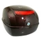 TOP-CASE (LIVRE AVEC PLATINE-SANS PORTE BAGAGE) ORIGINE PIAGGIO VESPA 50-125 LX TOURING 2010> MARRON 112/A -605524M0M5