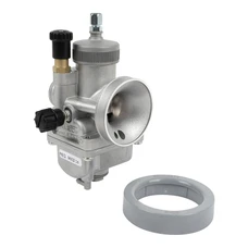 CARBURATEUR DELLORTO PHDG 21 AU (MONTAGE SOUPLE - AVEC GRAISSAGE - SANS DEPRESSION - STARTER A TIRETTE) (REF 9852)