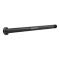 AXE TRAVERSANT / BLOCAGE ROUE ARRIERE BLACKBEARING FILETAGE m12x1.5mm POUR 12X160.5 NOIR (160.5mm HORS BUTEE DONT FILETAGE 13,5mm) (COMPATIBLE SHIMANO) -NEWTON