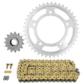 KIT CHAINE ADAPTABLE HONDA 650 CBR R 2019>2020  525  15x42  (DIAM COURONNE 112/138/12.25)  (DEMULTIPLICATION ORIGINE)  -AFAM-