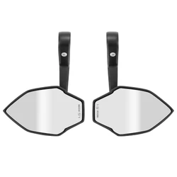 MIRRORS SET - BAR END SIDE MIRROR WITH PLASTIC ADAPTERS Ø 7/8"or 1" (by pair without bar ends) -P2R