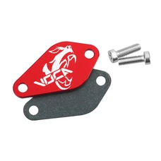 OBTURATEUR POMPE A HUILE 50 A BOITE VOCA STYLE REVERSIBLE POUR MINARELLI 50 AM6/DERBI 50 SENDA, GPR ALU CNC ROUGE