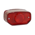 TAIL LIGHT FOR MOPED CHROME  -SELECTION P2R-