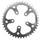 CHANRING FOR ROAD BIKE-5 arms- 42T. Ø130 -MIDDLE "DOUBLE FOR TRIPLE" SILVER -ALUMINIUM- 7075 STRONGLIGHT 9/10 Speed (SHIMANO TYPE)