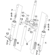 Composants de la fourche (MVP)