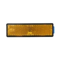 REFLECTEUR / CATADIOPTRE MOTO/SCOOT/CYCLO RECTANGULAIRE ORANGE ADHESIF 95x25 mm (VENDU A L'UNITE)