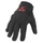 GANTS PRINTEMPS/ETE ADX STREET AVEC COQUE NOIR/ROUGE  T11 (XL)  (HOMOLOGUE EN 13594:2015)
