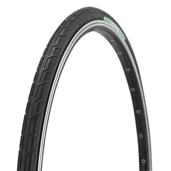 TYRE FOR URBAN/TREKKING BIKE- 700 X 28 NEWTON - E-BIKE - ANTI PUNCTURE PROTECTIVE LAYER 2.5MM BLACK-RIGID-(28-622)