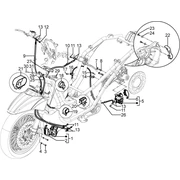 Tuyaus du freins - Etriers de frein