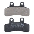 PLAQUETTE DE FREIN NEWFREN POUR ELSTAR 125 BLADE AV/AR/GENERIC 50 SM MINI TRIGGER 2008>2009 AV/AR, X MINI TRIGGER 2008>2009/LIFAN 125 LF OFF ROAD 2007> AV (FD0522BT)  (TOURING ORGANIQUE)
