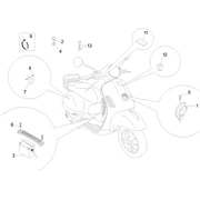 Relais - Batterie - Avertisseur sonore