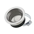 FILTRE/CORNET DE CARBU VOCA BELL MOUTH DIAM 48 mm CHROME