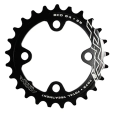 CHAINRING FOR MTB-FOR TRIPLE/DOUBLE 25T.  Ø64 "INNER" BLACK MICHE -4 ARMS-