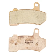 PLAQUETTE DE FREIN NEWFREN POUR HARLEY DAVIDSON 1130 V-ROD 2006> AV/AR, 1690 STREET GLIDE 2010> AV, 1690 ULTRA GLIDE 2009>2013 AV  (L 92mm - H 58.5mm - P 7mm)  (FD0405SH)  (CUSTOM HD METAL FRITTE)