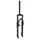 FORK- FOR MTB 26 " M-W SUSPENSION STEEL-COIL/ELASTOMER- BLACK-TRAVEL 50mm THREADED STEERER (240/130mm) Ø 1"-22.2 INNER FOR V/BRAKE OR DISC BRAKE