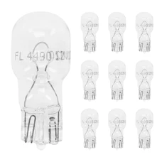 AMPOULE/LAMPE STANDARD 12V 10W CULOT W2,1x9,5d NORME T13 WEDGE BLANC (CLIGNOTANT) (BOITE DE 10)  -FLOSSER-