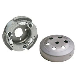 CLUTCH FOR SCOOT MALOSSI FLY CLUTCH WUTH DRUM FOR PEUGEOT 50 TKR, TREKKER, SPEEDFIGHT/PIAGGIO 50 ZIP 2STROKE/4STROKE, TYPHOON, NRG, FLY 2STROKE/4STROKE, VESPA LX 2STROKE/4STROKE/GILERA 50 STALKER -Ø 107