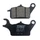 BRAKE PADS - TRW FOR YAMAHA 125 TRICITY 2014> Front , 150 TRICITY 2016> Front , 300 TRICITY 2020> Front / MBK 125 TRYPTIK 2014> Front (MCB872 LC)