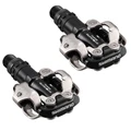 PEDALE VTT AUTOMATIQUE SHIMANO MT520 SPD NOIR AVEC CALES (PAIRE)