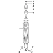 Suspension arrière - Amortisseur/s