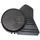 VARIATOR COVER FOR MOPED MBK 51- BLACK PLASTIC -SELECTION P2R